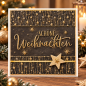 Preview: Prägeschablone schöne Weihnachten