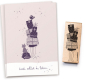 Preview: Holzstempel Geschenke-Marie