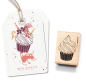 Preview: Holzstempel Cupcake 2