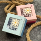 Preview: Stanzschablonen-Set Zusatz Texte Mini Baby