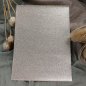 Preview: Glitterpapier selbstklebend - cream gold