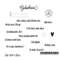 Preview: Klarsichtstempel-Set Gutschein-Ticket