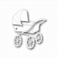 Preview: Stanzschablonen-Set Kinderwagen *