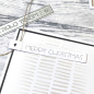 Preview: Stanzschablone merry Christmas