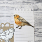 Preview: Stanzschablone Vogel