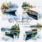Preview: Designpapier Boote