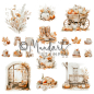 Preview: Designpapier Herbstzeit
