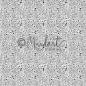Preview: Designpapier Doodle schwarz/weiss