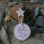 Preview: Holzstempel Glück ist ein kleiner Stern, der mitten in den Tag fällt.