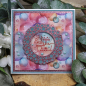 Preview: Glitterpapier selbstklebend - hellrosa