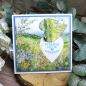 Preview: Designpapier Blütenlandschaft
