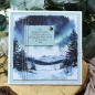 Preview: Holzstempel Im Glanz von Silberschnee