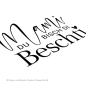 Preview: Holzstempel Mami du bisch di Beschti