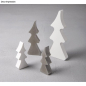 Preview: Giessform Silikon Tannenbäume