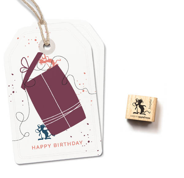 Holzstempel Maus Josepha