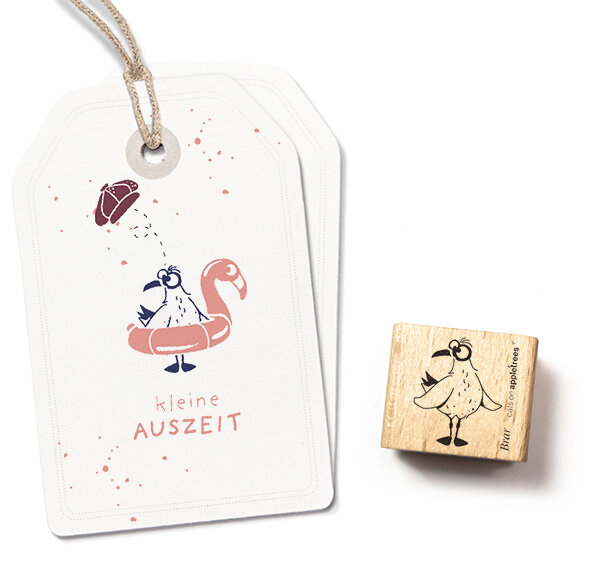 Holzstempel Möwe Brar