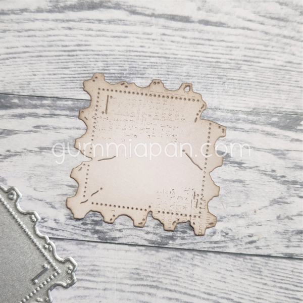 Stanzschablone alte Briefmarke