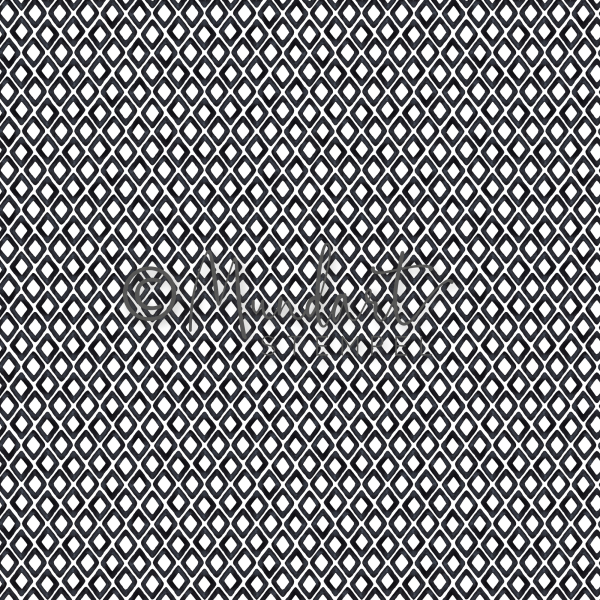 Designpapier Rhombus schwarz/weiss