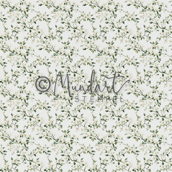 Designpapier Frühlingszweige