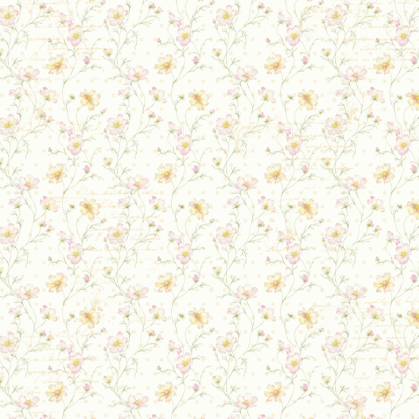 Designpapier Blütenwiese