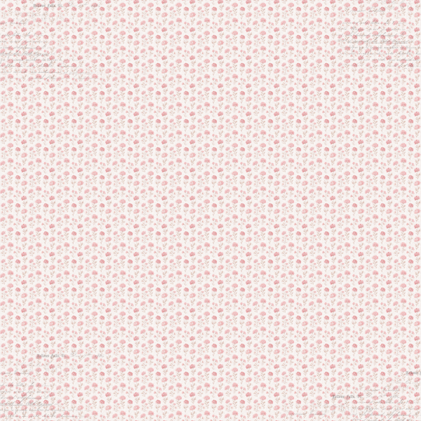 Designpapier Blümchen zartrosa