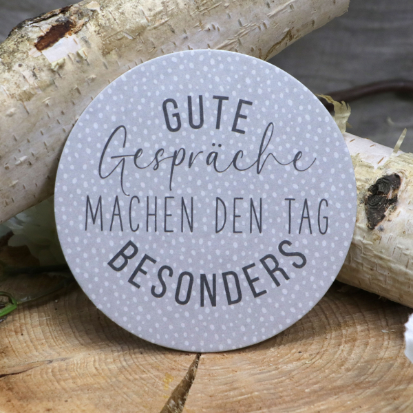 Untersetzer gute Gespräche