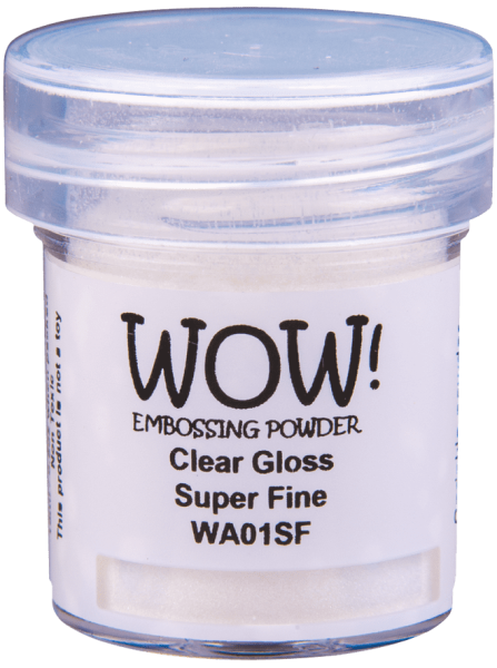 Embossingpulver Clear Gloss Super Fine