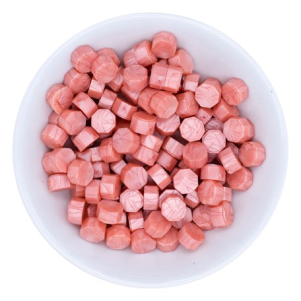Wachsperlen - peachy pink *
