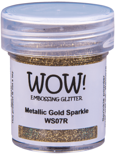 Embossingpulver Metallic Gold Sparkle