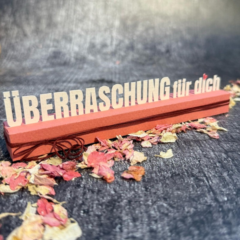 Stanzschablone Überraschung für dich