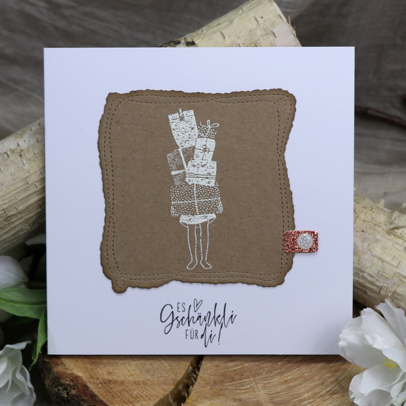 Holzstempel Geschenke-Marie