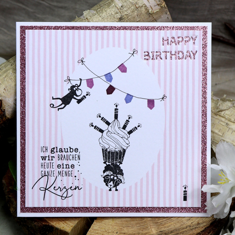 Holzstempel Cupcake 2
