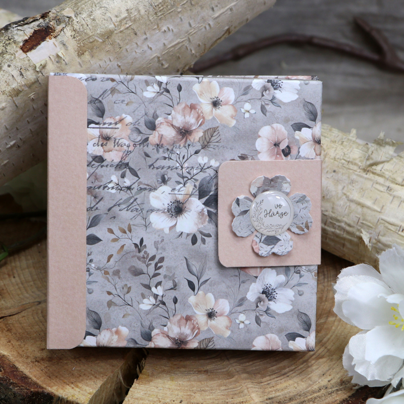 Designpapier Vintage Blüten
