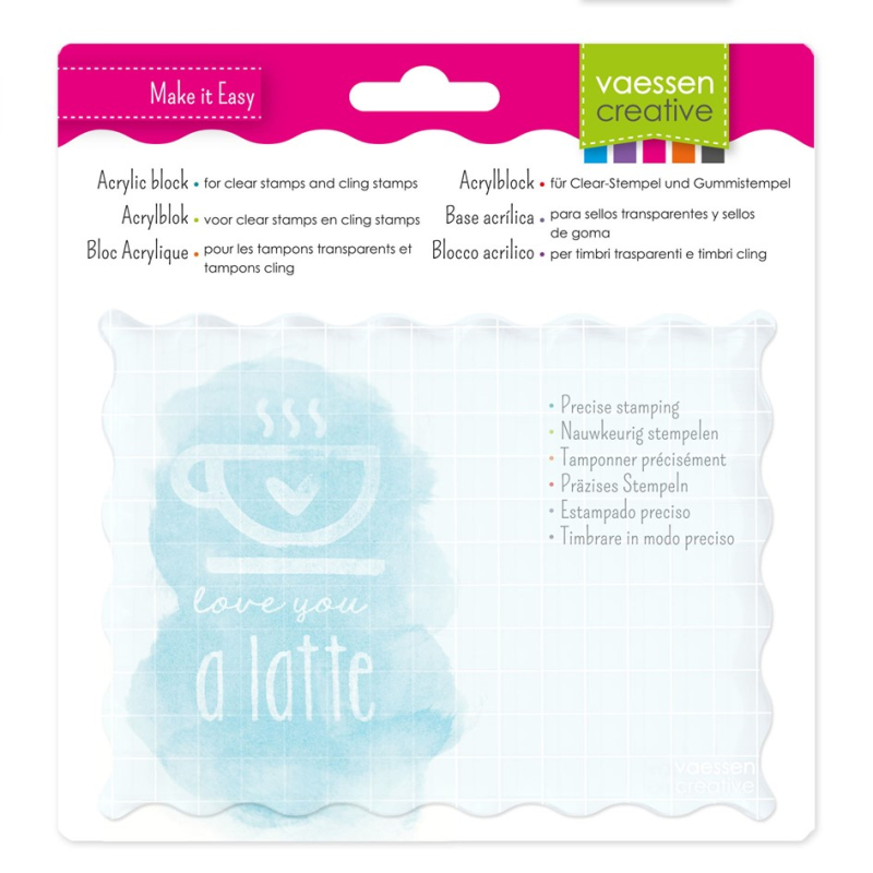 Acrylblock 12 x 16 cm