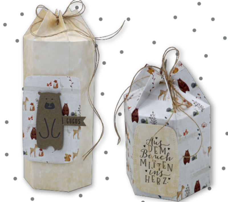 Anleitung Box mit Sternenverschluss