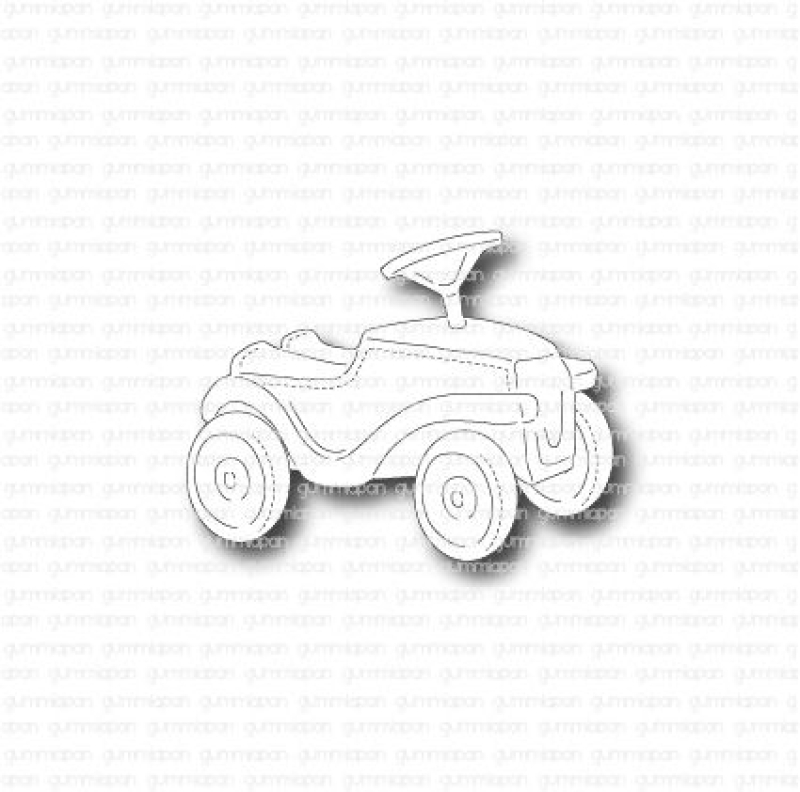 Stanzschablonen-Set Kinderauto