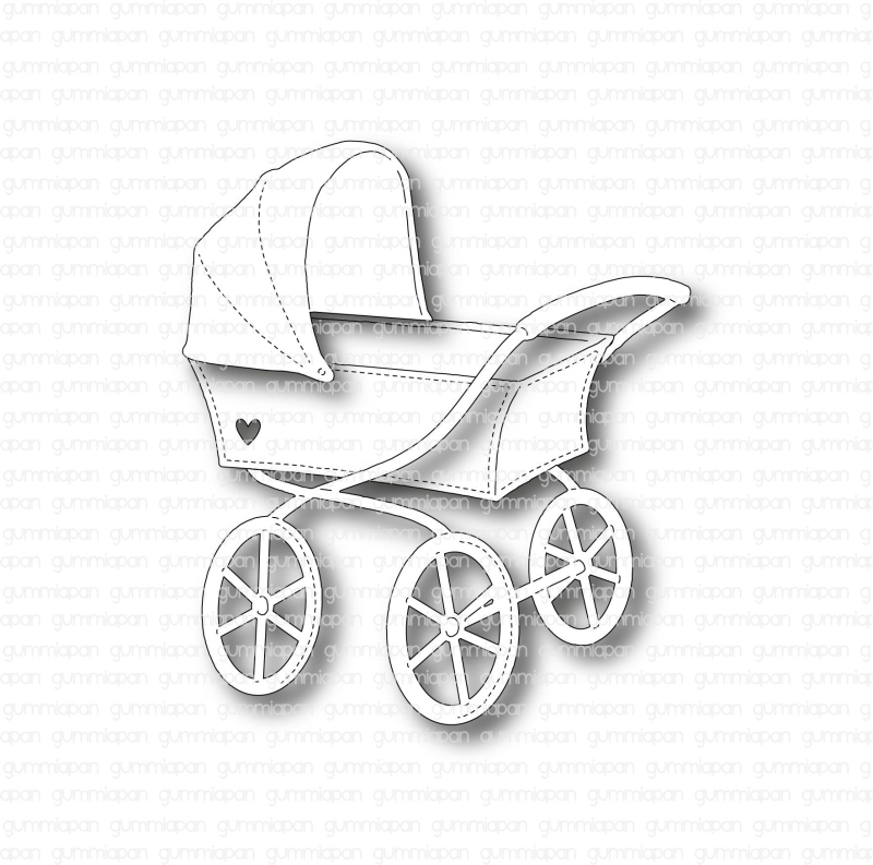 Stanzschablonen-Set Kinderwagen *