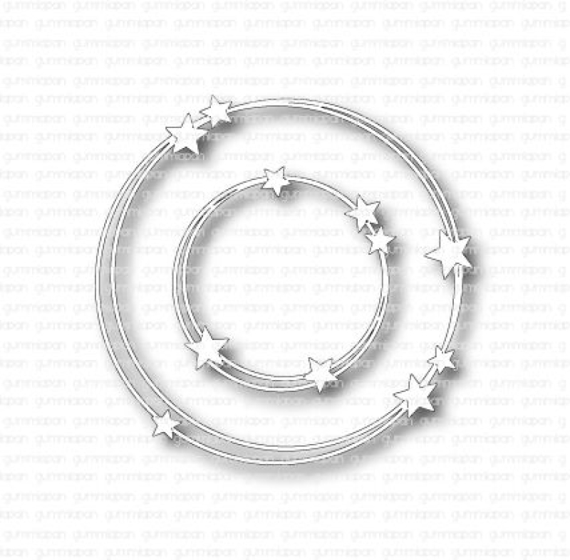 Stanzschablonen-Set Sternenstaubkreis