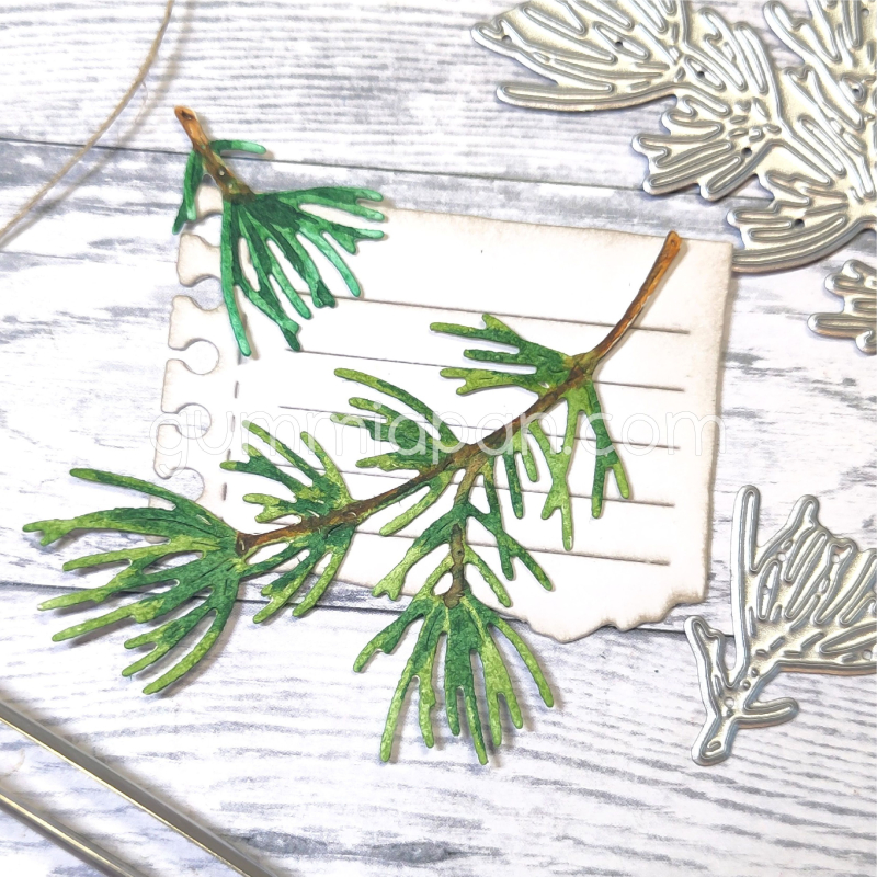 Stanzschablonen-Set Weihnachtszweig