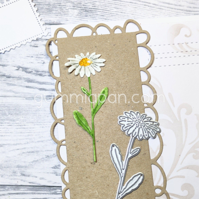 Stanzschablone Gänseblümchen