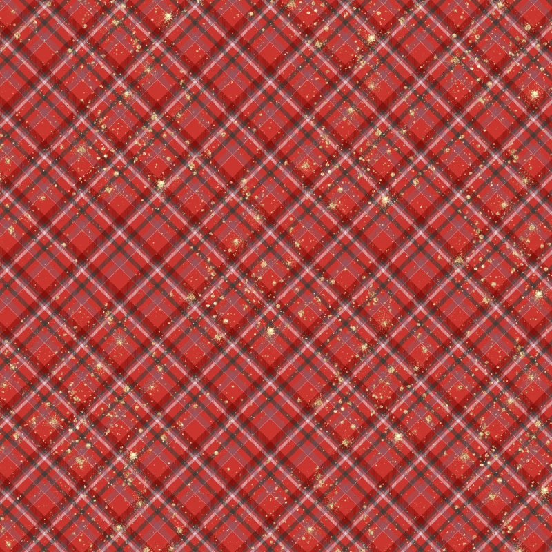 Designpapier kariert rot(doppelseitig bedruckt) *