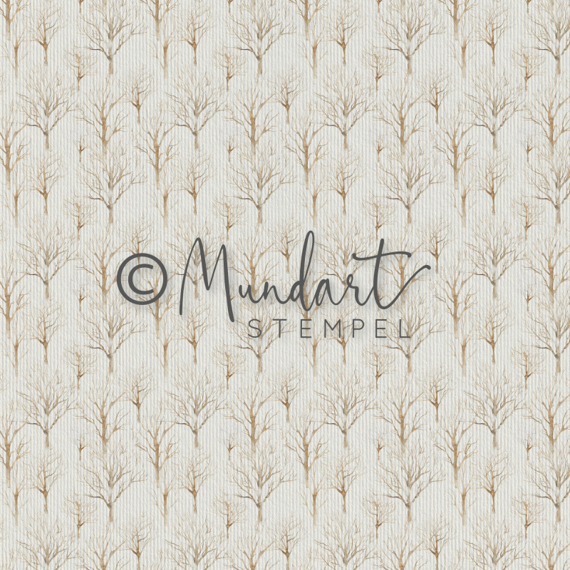 Designpapier Herbstbäume