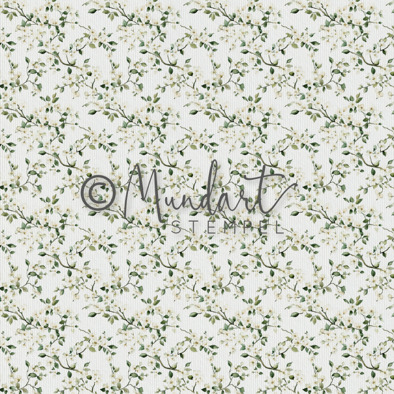 Designpapier Frühlingszweige