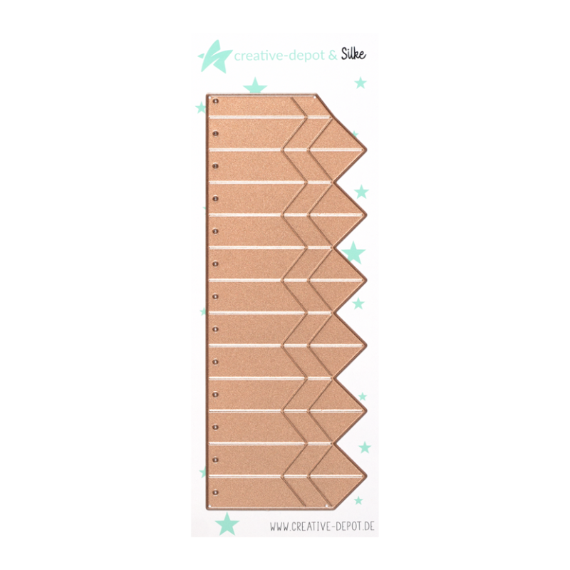 Stanzschablone Faltstern 11 cm