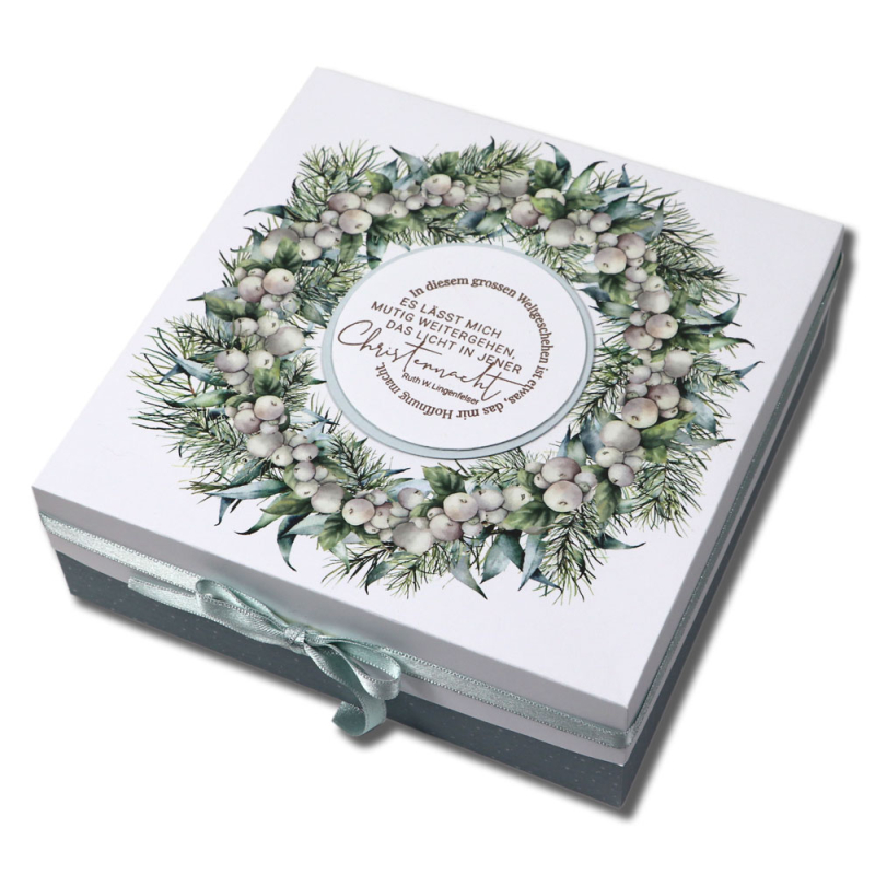 Anleitung einfache Geschenkbox