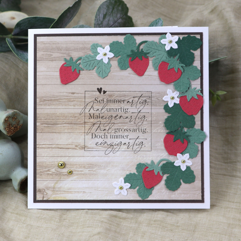 Designpapier Holz hell