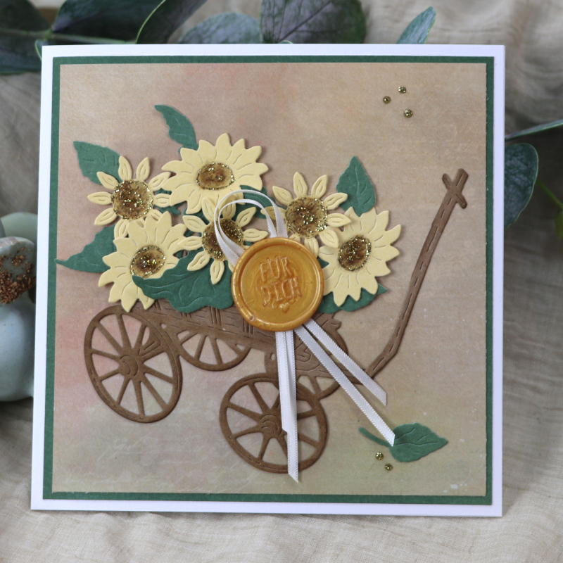 Stanzschablonen-Set Sonnenblume *