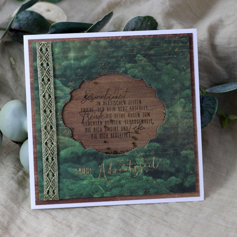 Stanzschablonen-Set Etiketten romantisch