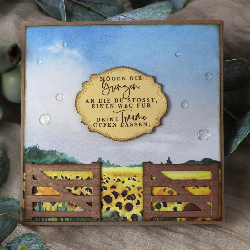 Stanzschablonen-Set Etiketten romantisch