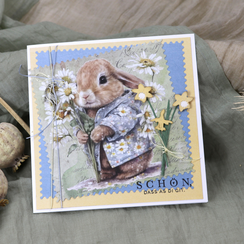 Stanzschablonen-Set Osterglocken